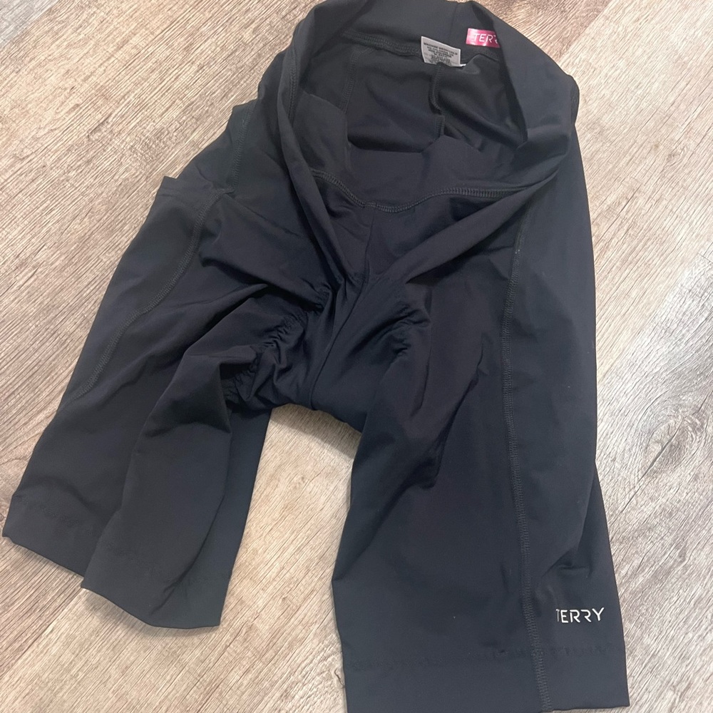 Terry women’s cycling padded shorts